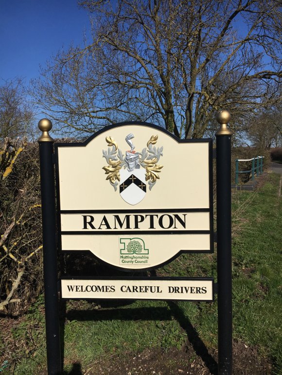 Rampton Village Sign