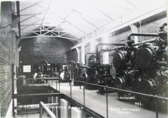Woodbeck, Rampton Hospital Engine Room 1920's