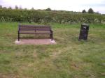 Image: Replacement Bench on Treswell Road Bend