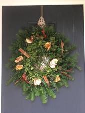 Christmas Wreath Making 9.30am to 1.30pm - Fully Booked, Afternoon Session available