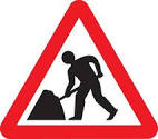 Road Works - temporary traffic lights 2 way
