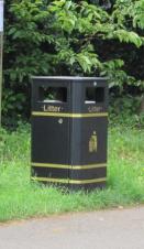 There a number of litter bins across the Parish, in Rampton village these are emptied by the Parish Warden. The ones in Woodbeck beyond the main gates are the responsibility of the Hospital.